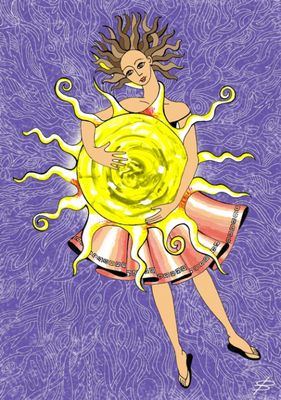 День обнимания с солнцем